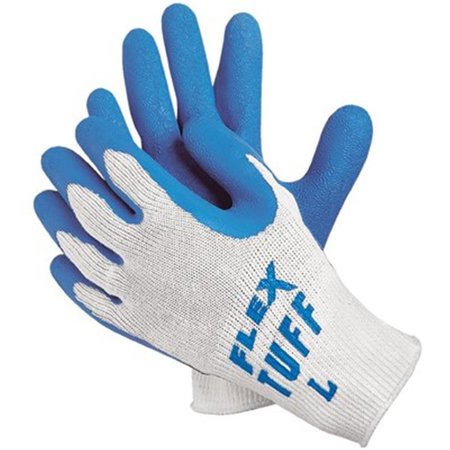 MCR SAFETY Premium Latex Coated String Gloves Large 127-9680L